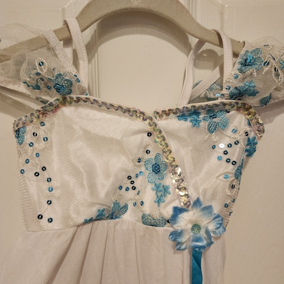 Curtain Call Girls Competition Dance Costume Jazz Ballet Lyrical Child Small - Picture 4 of 9